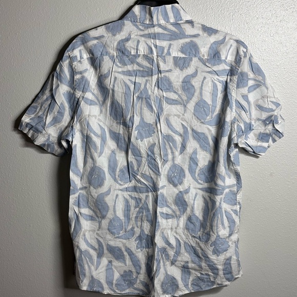 H&M Men Casual button Shirt‎ size Small Hawaiian - Picture 6 of 8